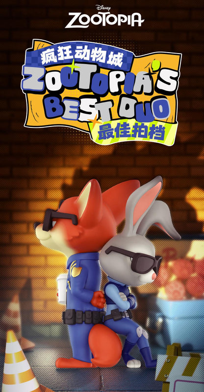 瘋狂動物城_006_52TOYS盲盒 瘋狂動物城最佳搭檔【BOX／6個裝】