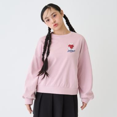 【7days】熊心形圖案衛衣