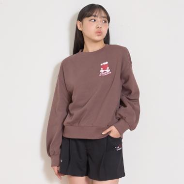 【7days】熊心形圖案衛衣