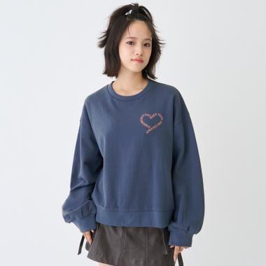 【7days】心形標誌衛衣