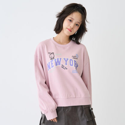 【7days】學院風圖案衛衣