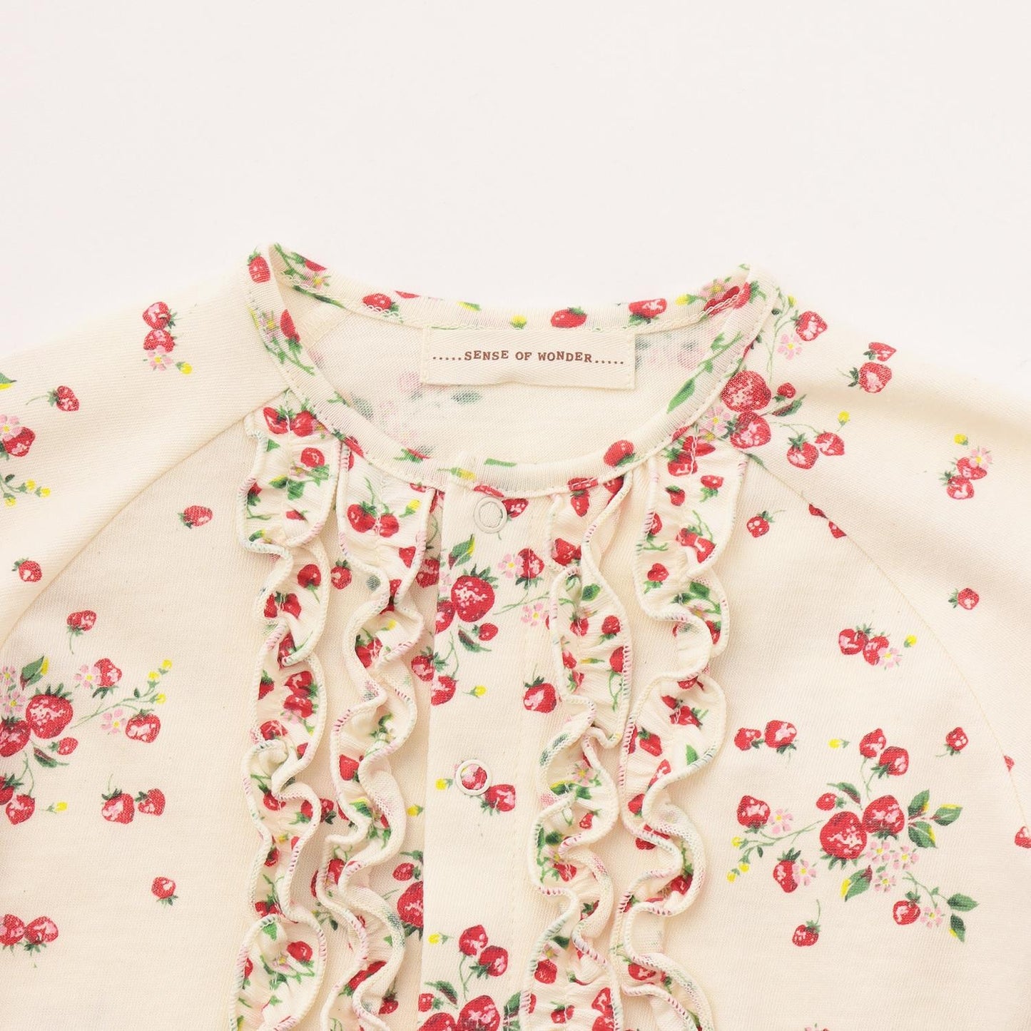 野草莓2WAY連體衣【有機棉】【日本製造】