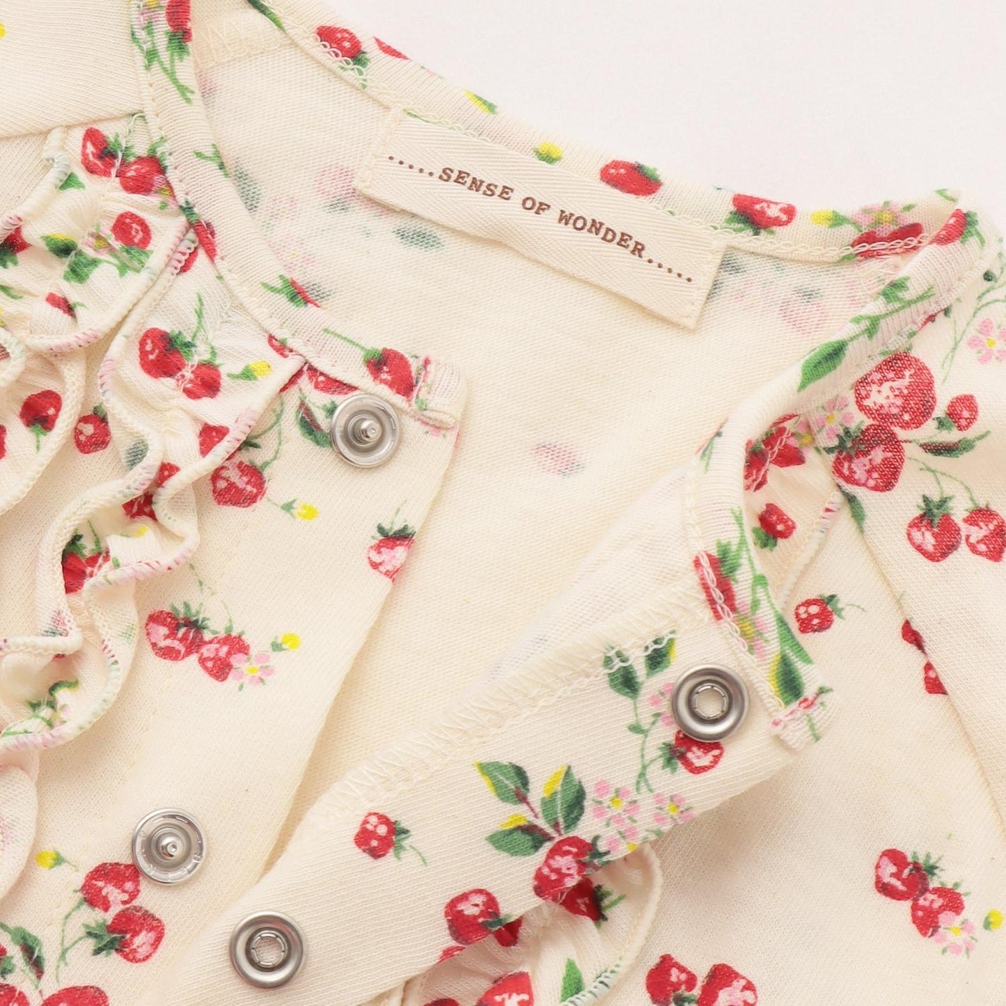 野草莓2WAY連體衣【有機棉】【日本製造】