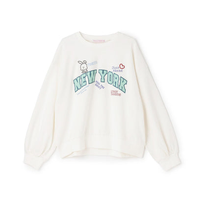 【7days】學院風圖案衛衣