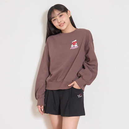 【7days】熊心形圖案衛衣