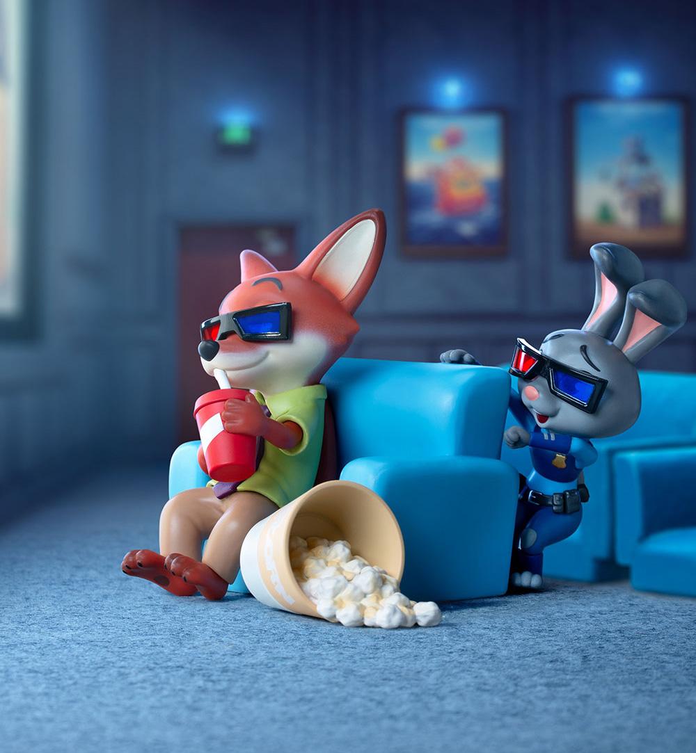 瘋狂動物城_006_52TOYS盲盒 瘋狂動物城最佳搭檔【BOX／6個裝】