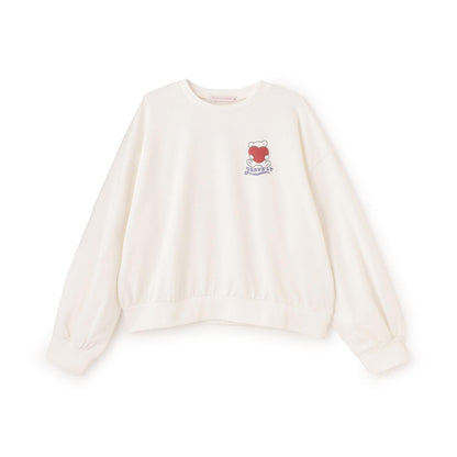 【7days】熊心形圖案衛衣