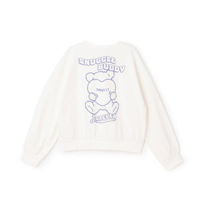 【7days】熊心形圖案衛衣