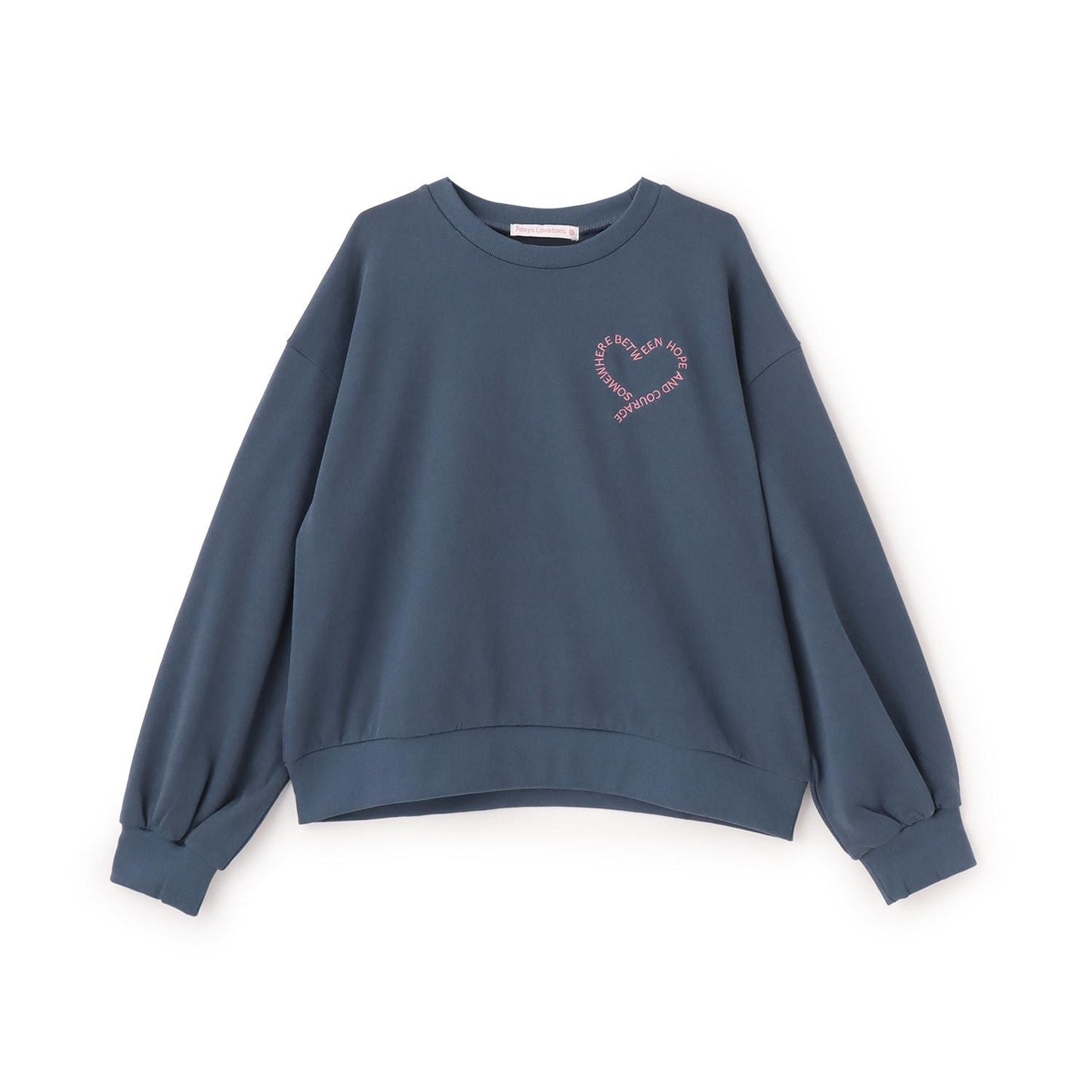 【7days】心形標誌衛衣