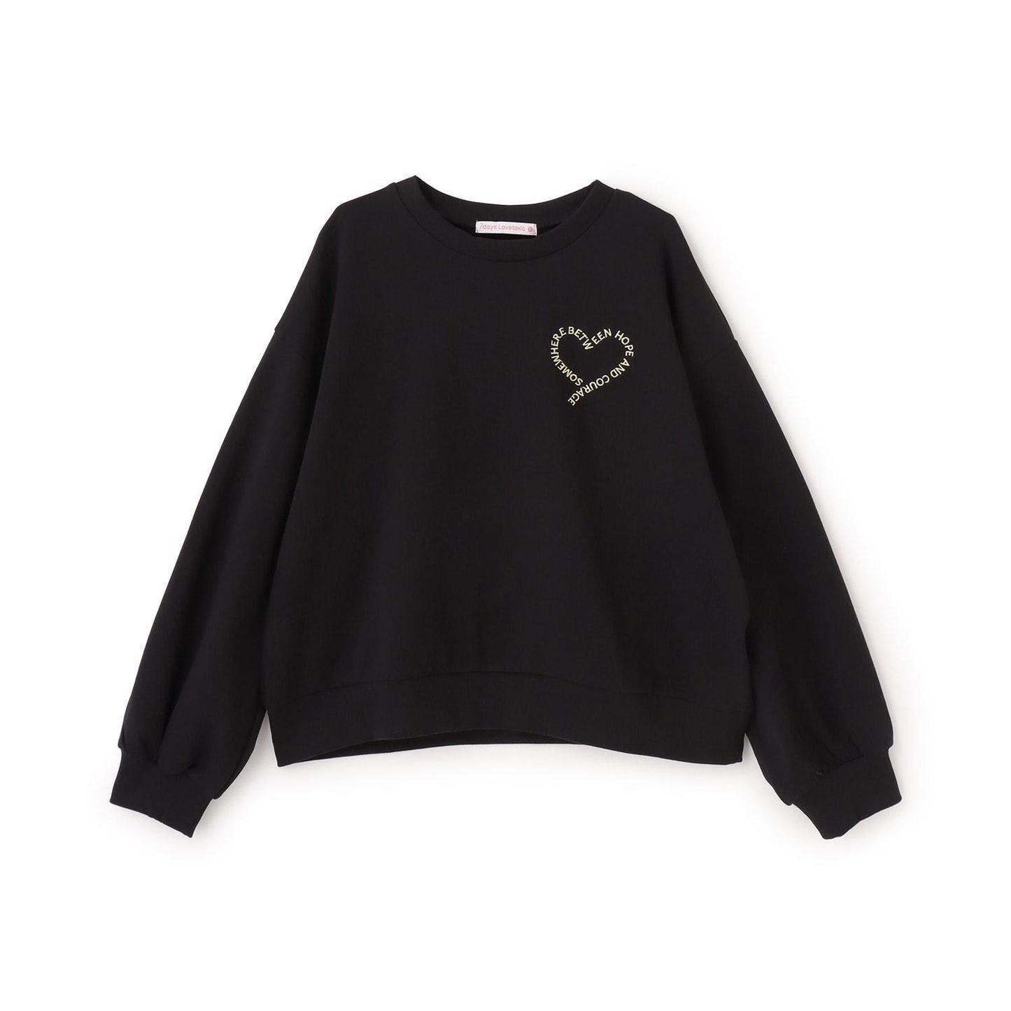 【7days】心形標誌衛衣