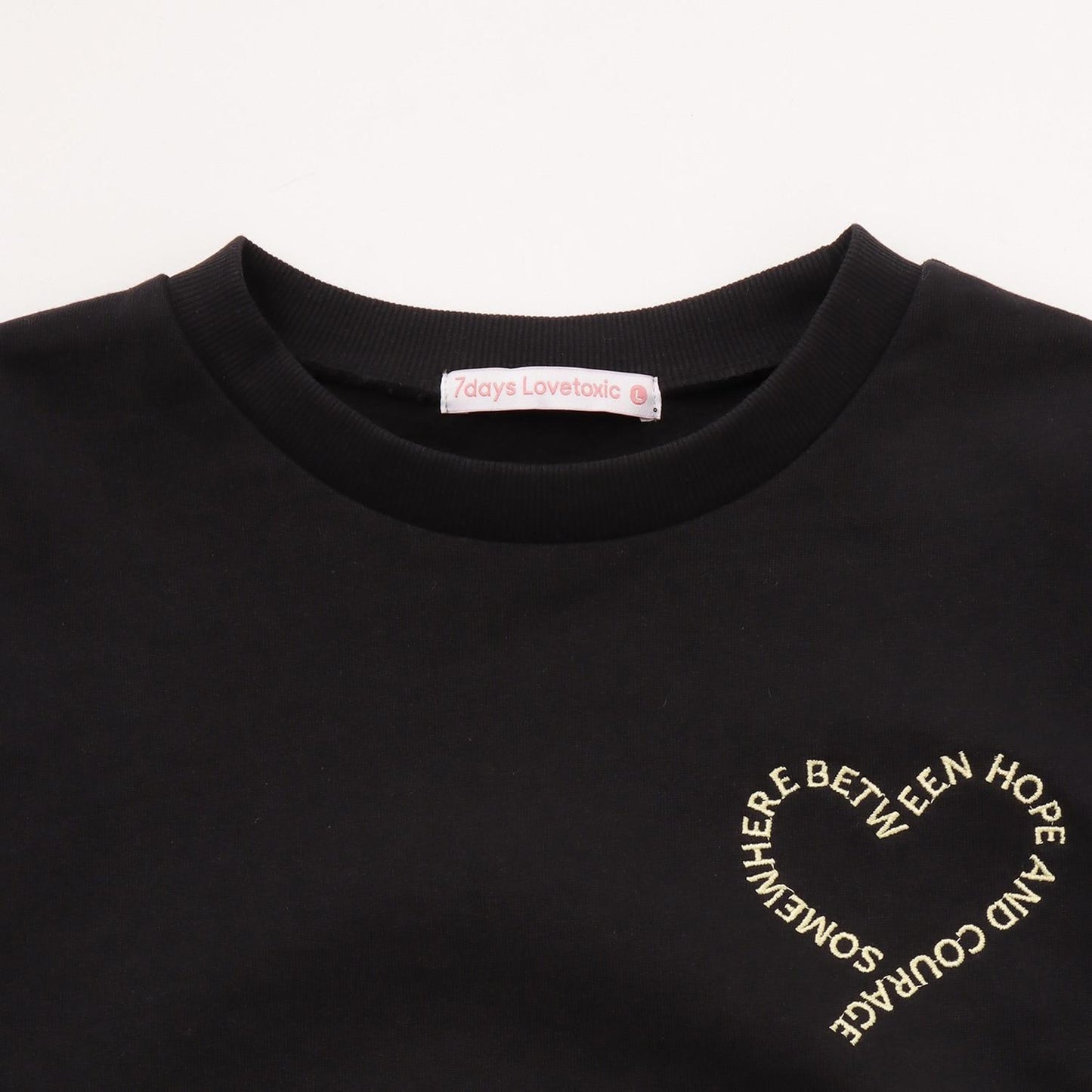 【7days】心形標誌衛衣