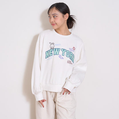 【7days】學院風圖案衛衣