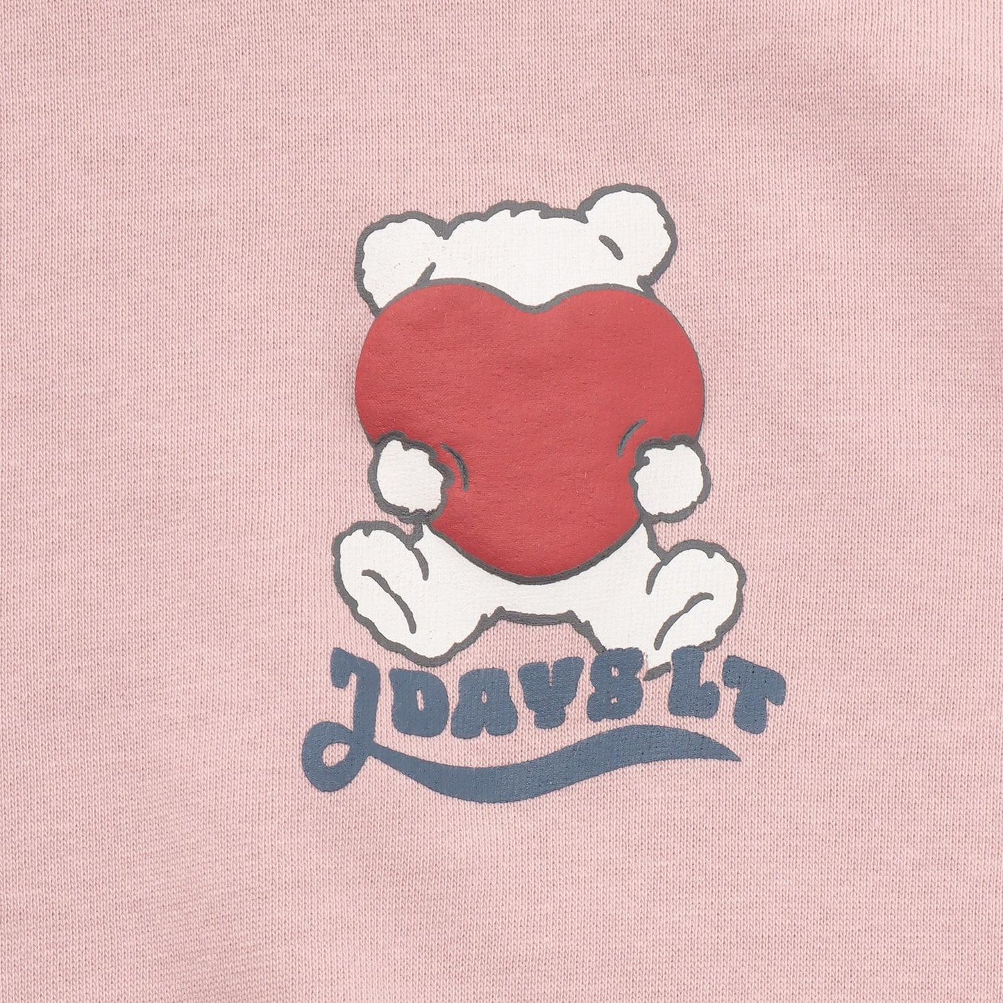 【7days】熊心形圖案衛衣