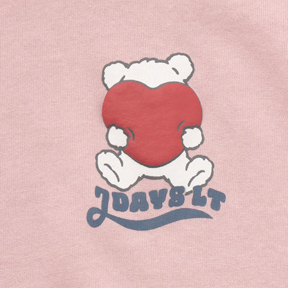 【7days】熊心形圖案衛衣