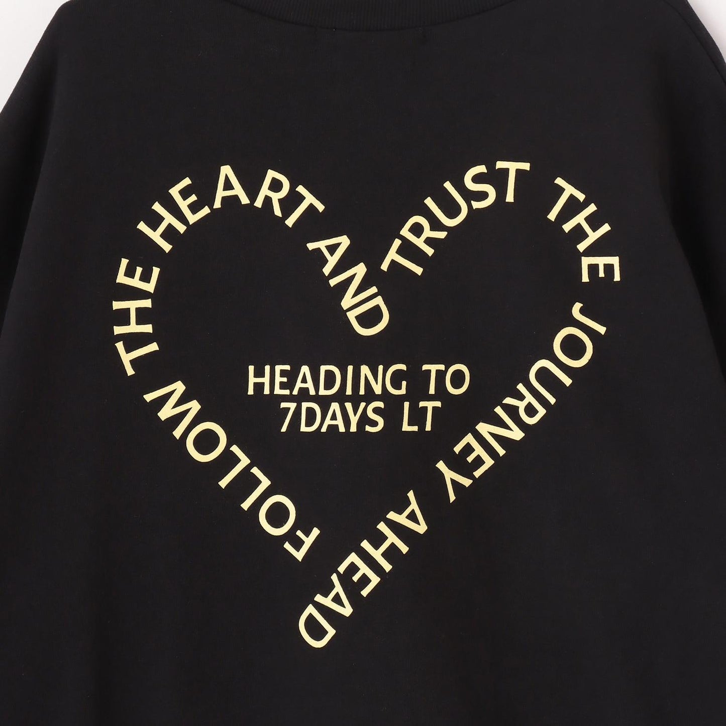 【7days】心形標誌衛衣