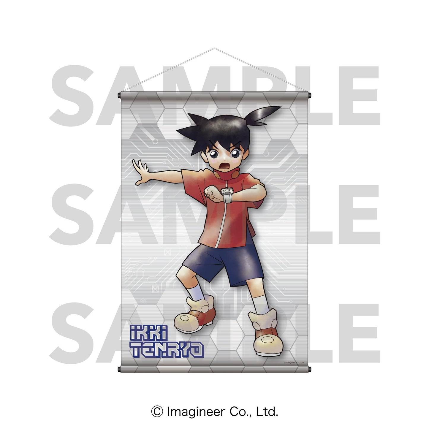 メダロット_タペストリー 天領イッキ 翻譯結果： メダロット 掛毯 天領一騎