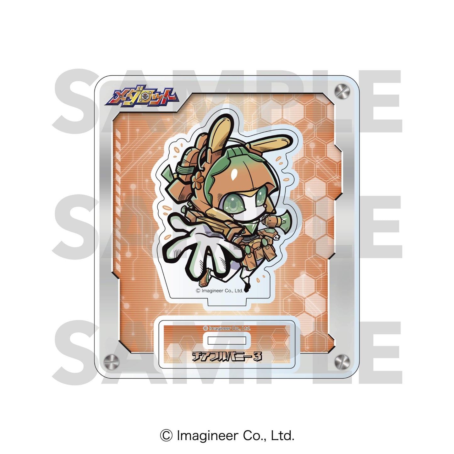 メダロット_迷你角色亞克力立牌 元氣兔女郎3