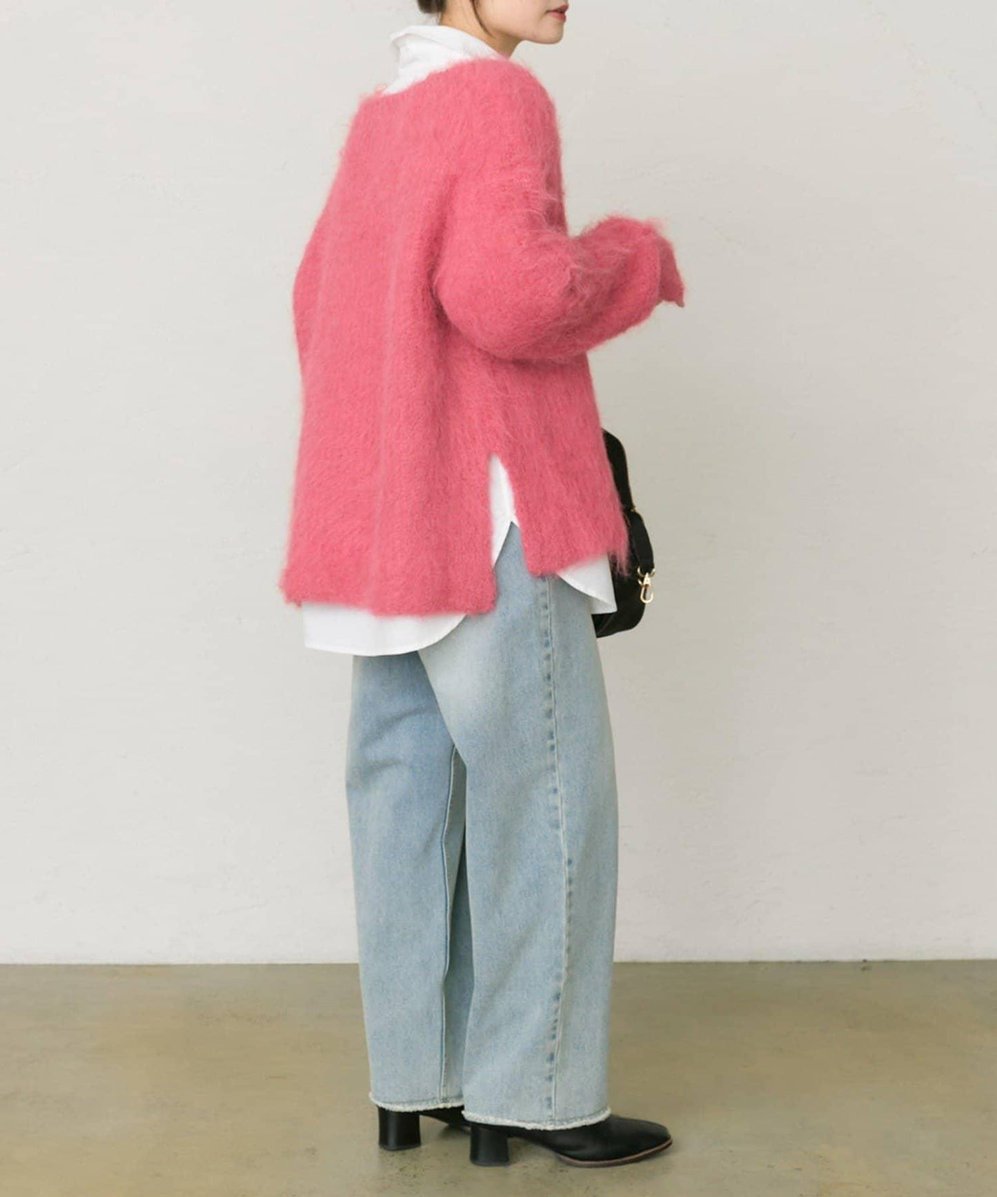 棉天絲標誌刺繡襯衫