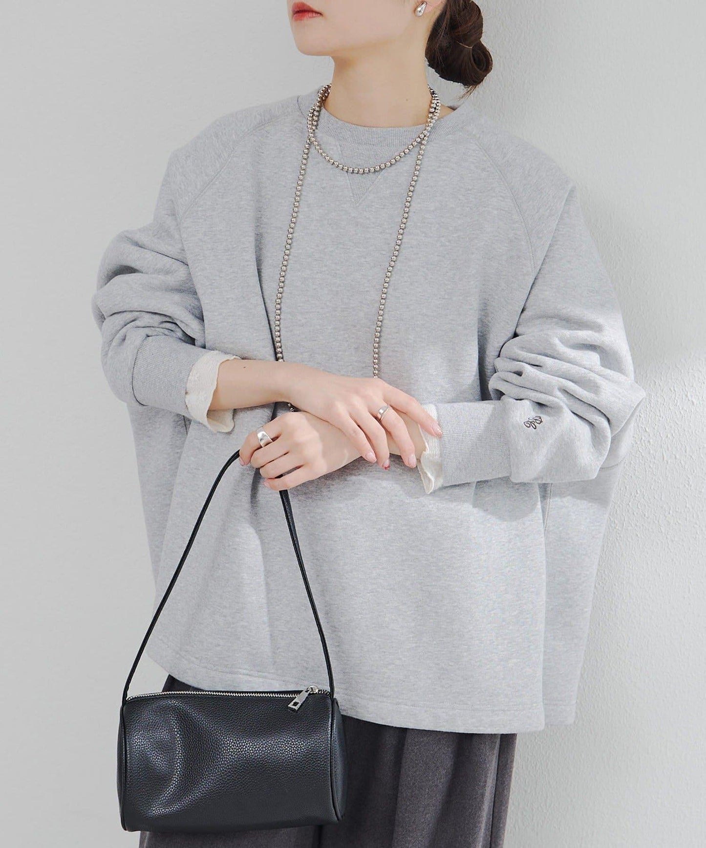 加絨斗篷衛衣套頭衫