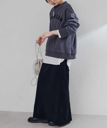 植絨印花半拉鍊加絨衛衣