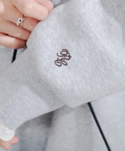 加絨斗篷衛衣套頭衫