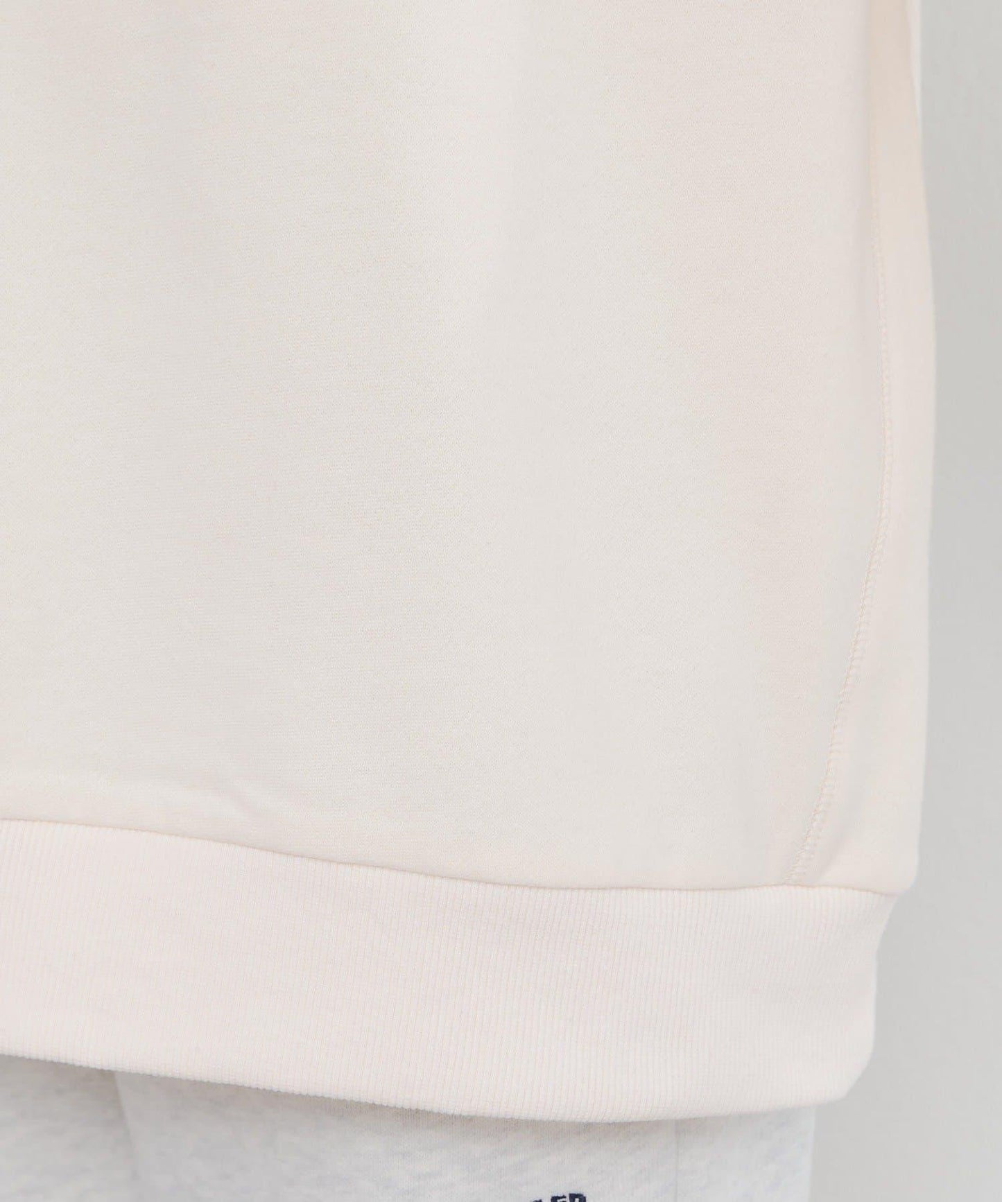 植絨印花半拉鍊加絨衛衣