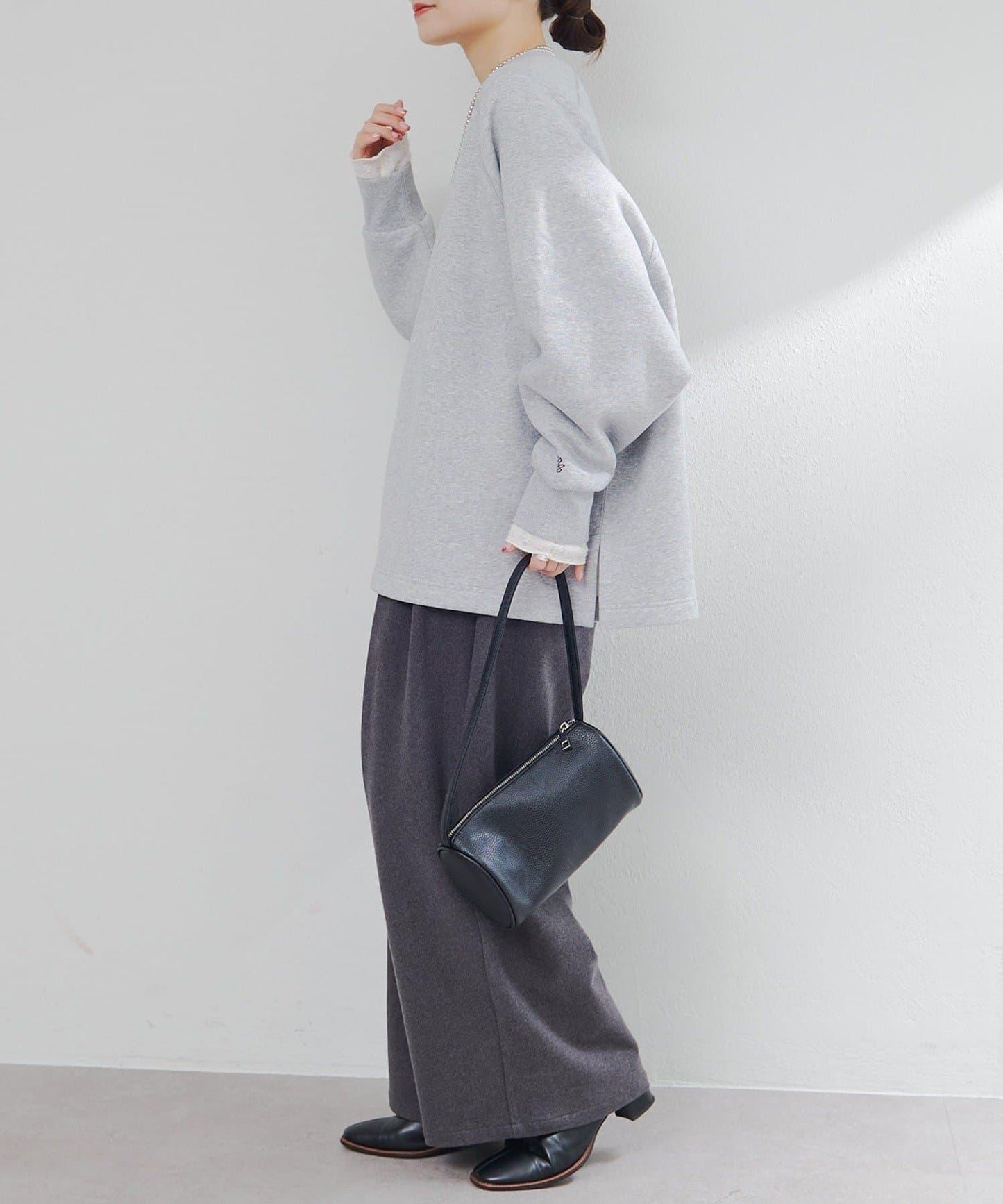 加絨斗篷衛衣套頭衫