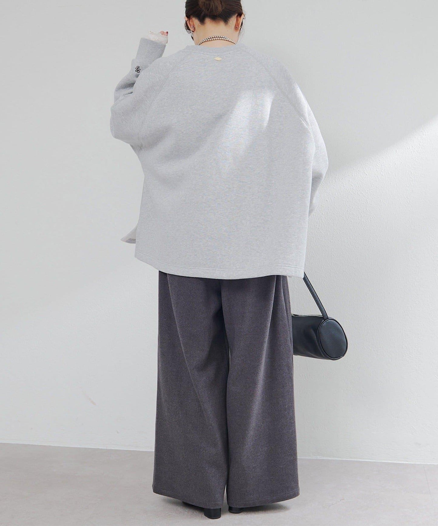 加絨斗篷衛衣套頭衫