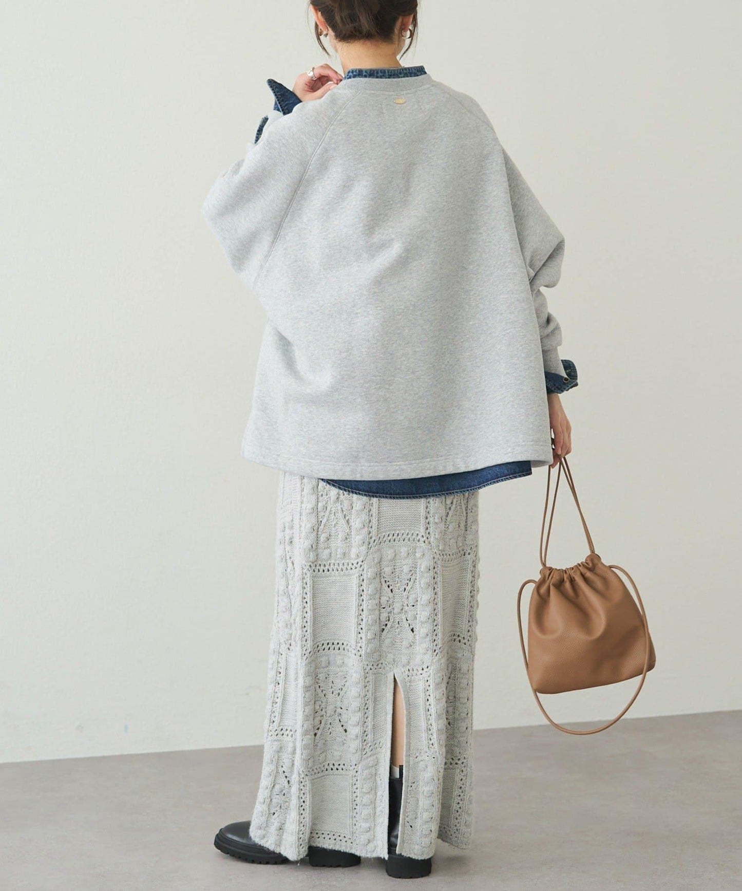 加絨斗篷衛衣套頭衫