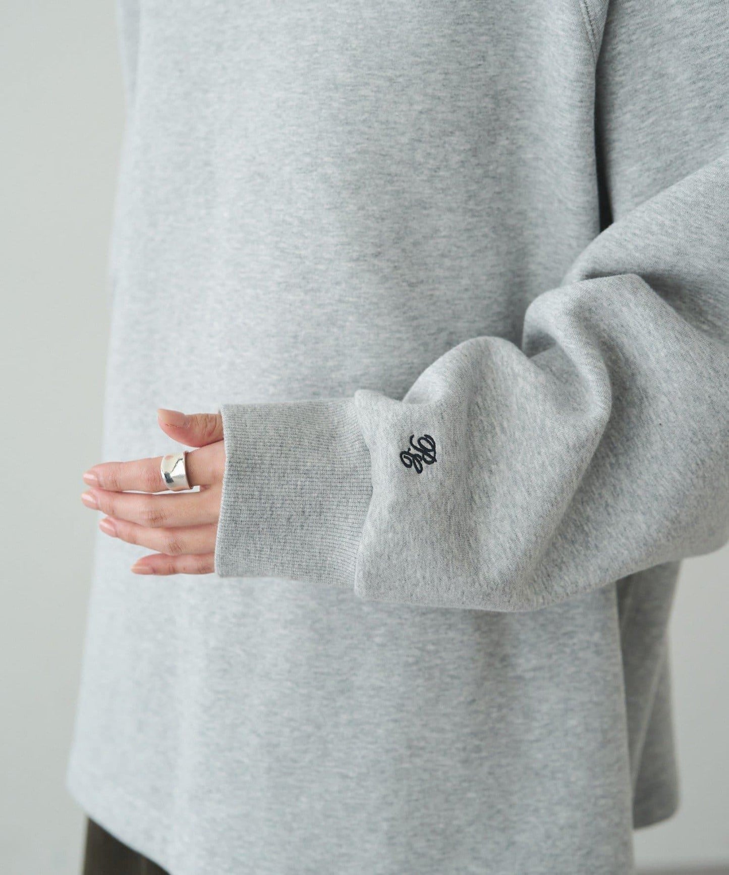 加絨斗篷衛衣套頭衫