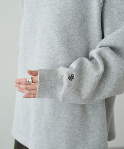 加絨斗篷衛衣套頭衫