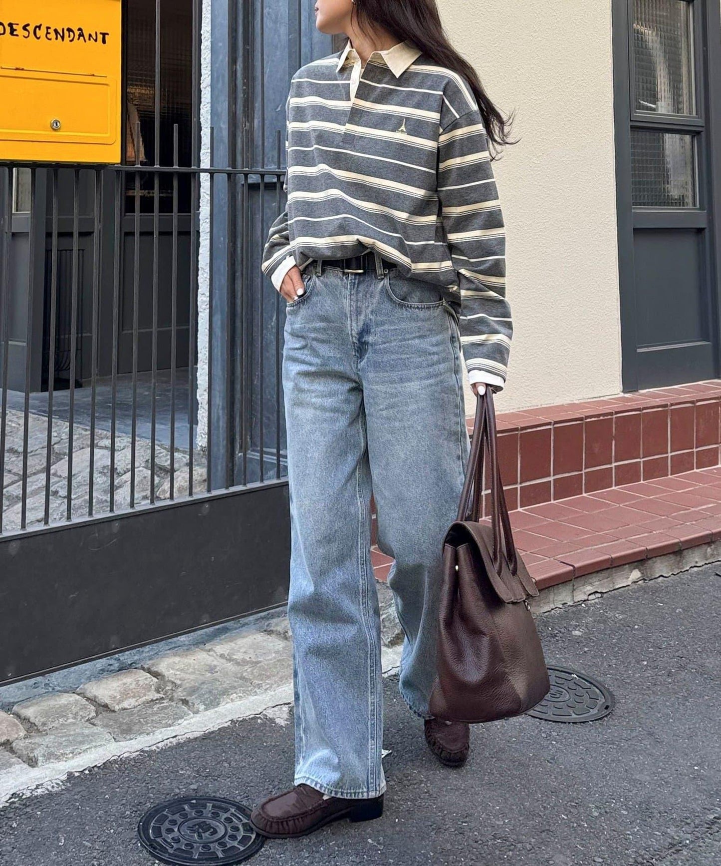 【@sora_522m企畫】基礎款直筒牛仔褲