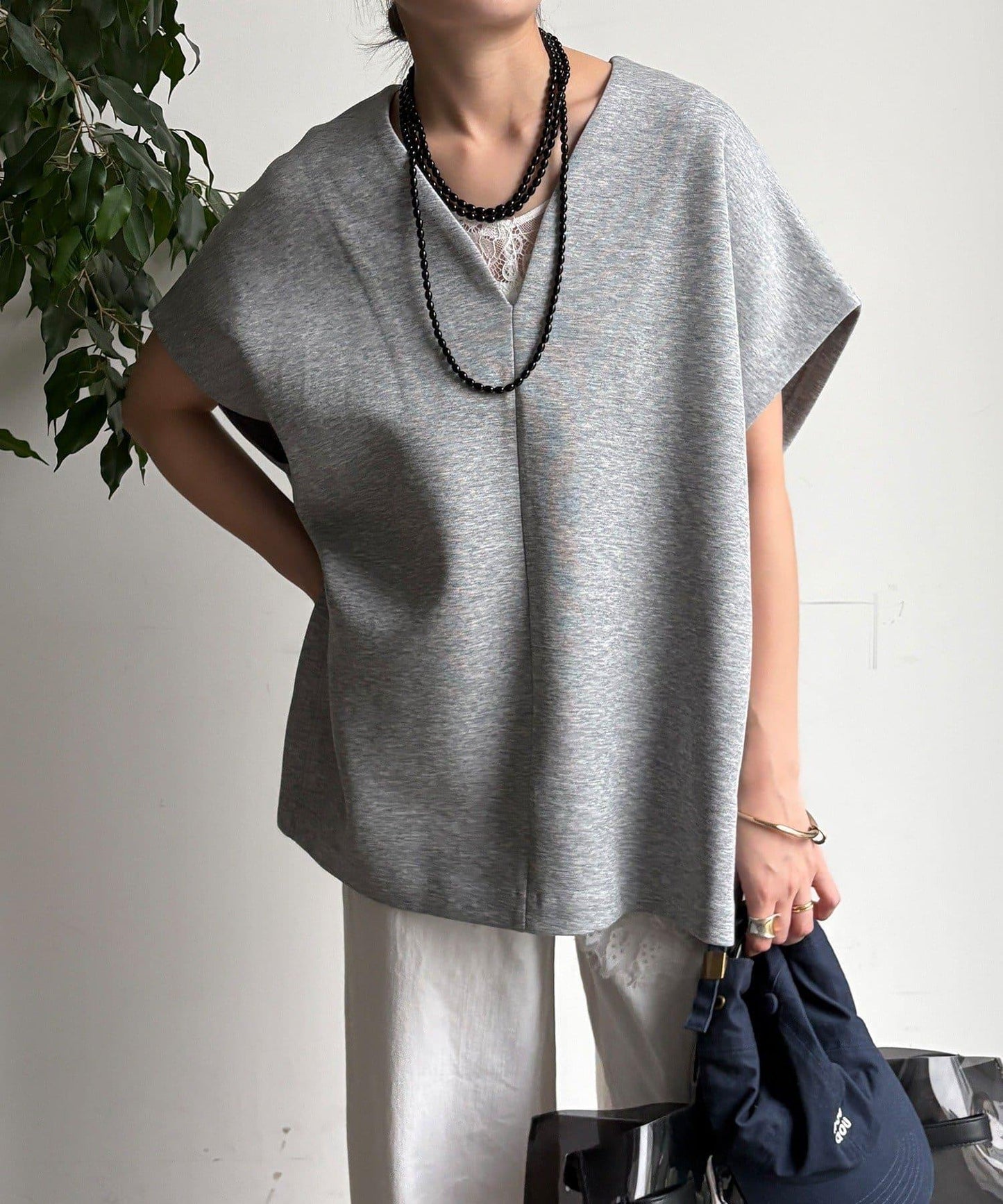 寬鬆版型雙面呢馬甲