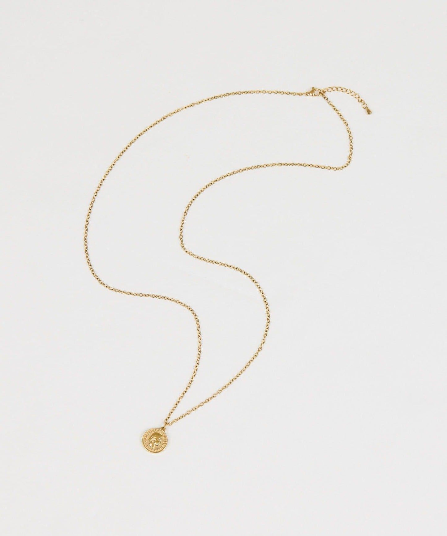 不鏽鋼硬幣項鍊