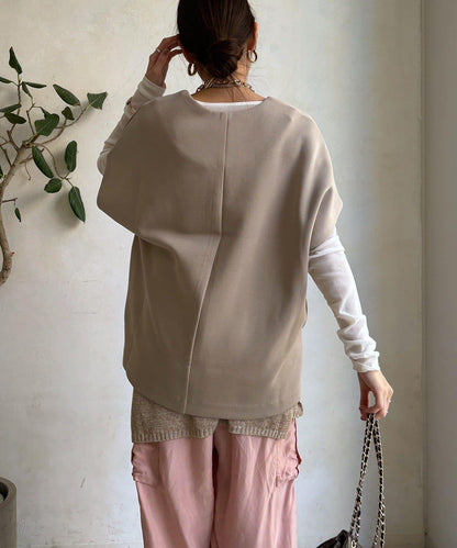 寬鬆版型雙面呢馬甲