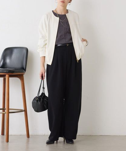 下襬抽繩短夾克