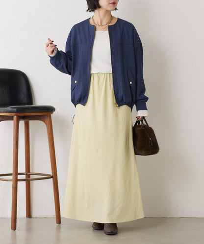 下襬抽繩短夾克