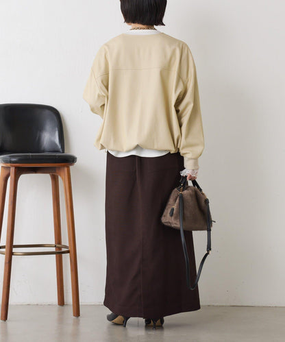 下襬抽繩短夾克