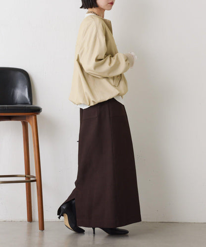 下襬抽繩短夾克