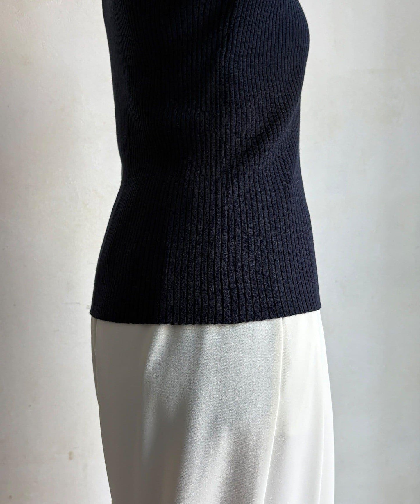 亨利領羅紋針織衫