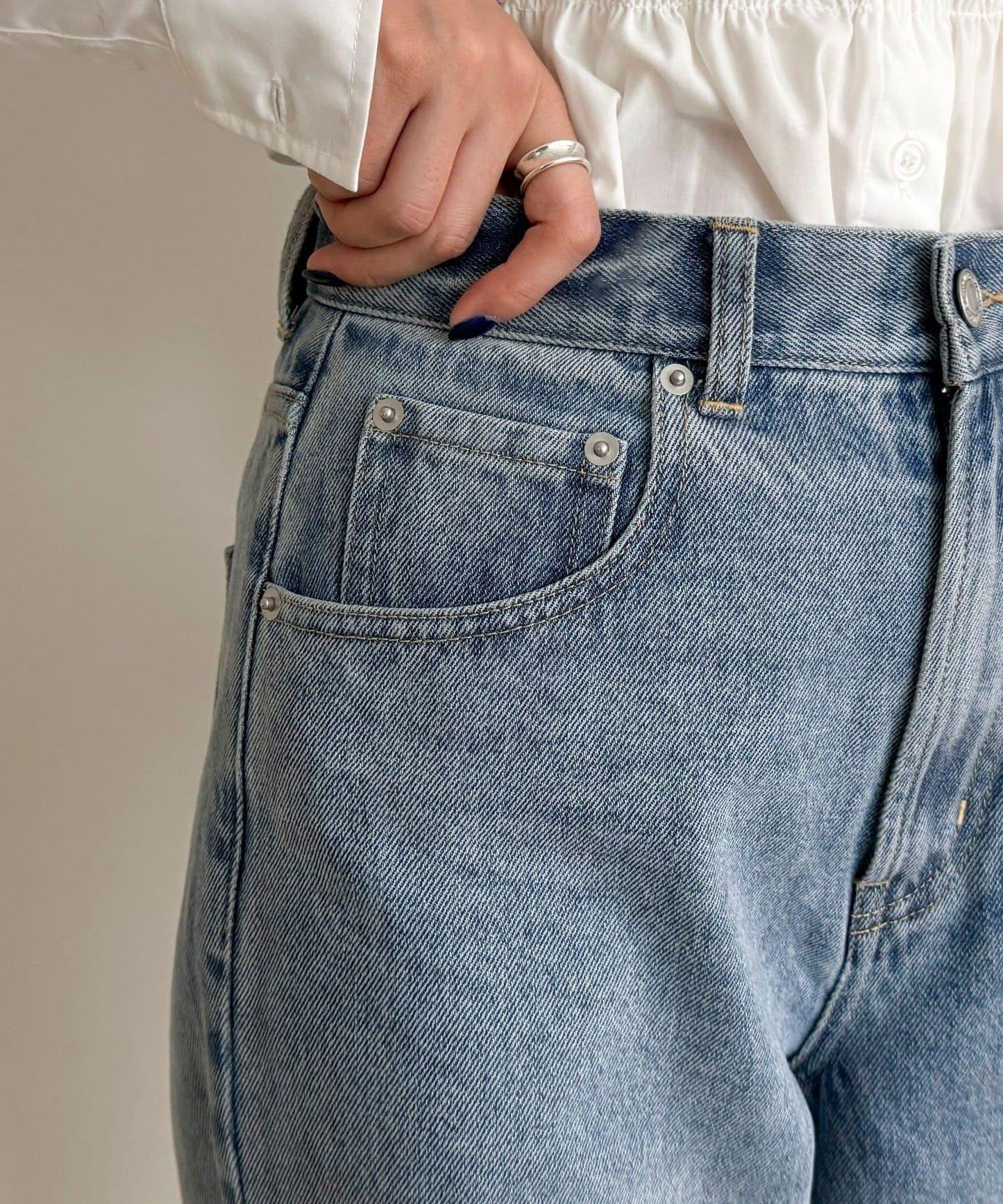 【@sora_522m企畫】基礎款直筒牛仔褲