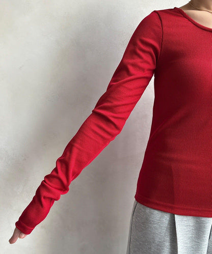 亨利領羅紋針織衫