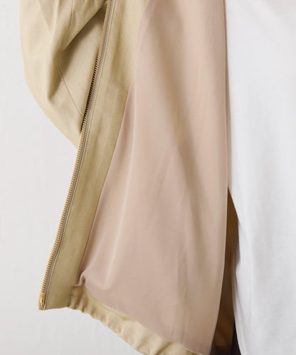 下襬抽繩短夾克