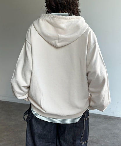 YALE拉鍊連帽衛衣