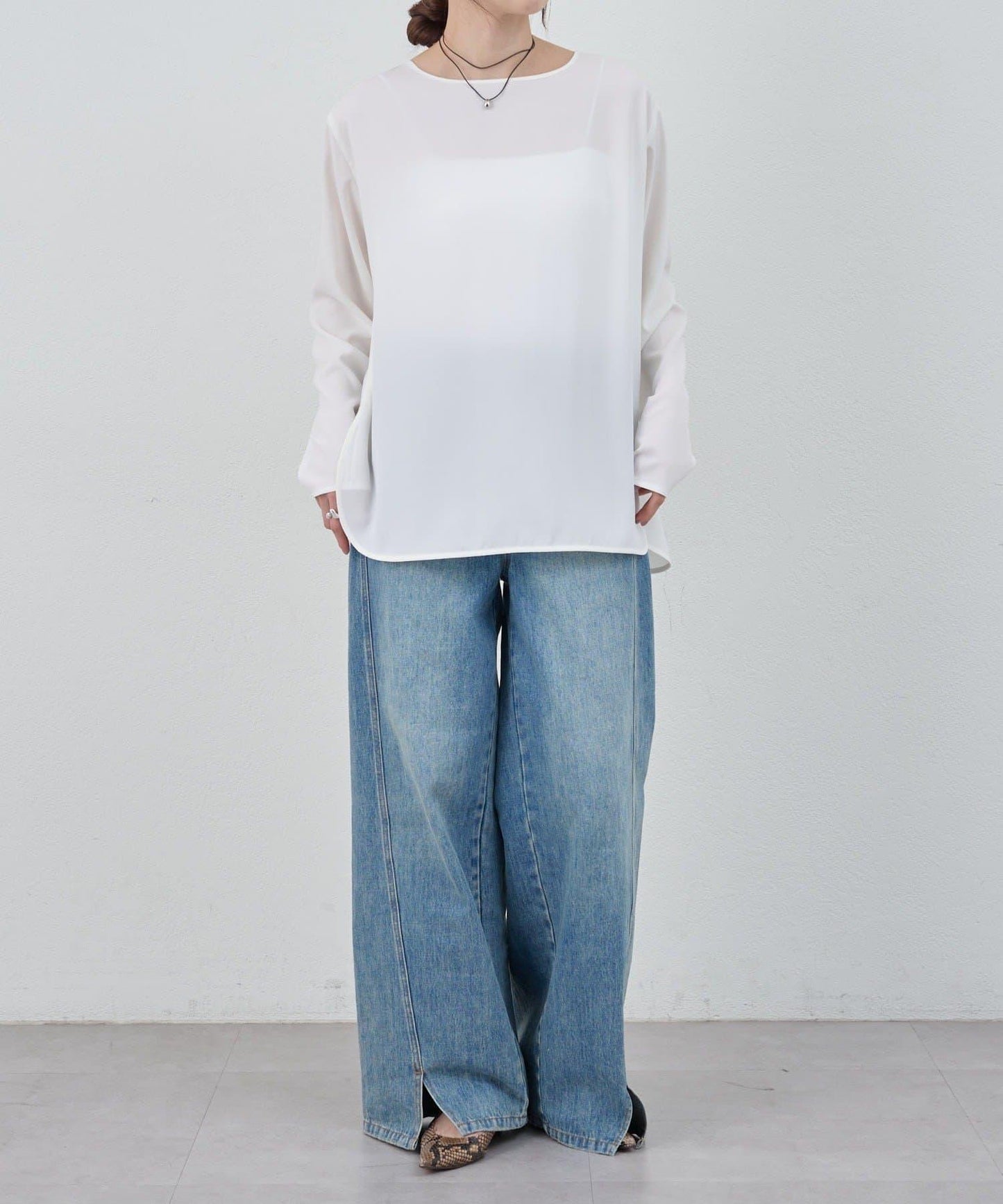 【26SS】側開衩襯衫