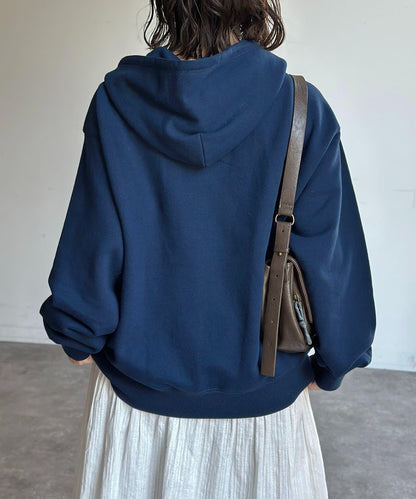 YALE拉鍊連帽衛衣