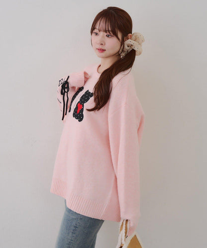 ILOVE BEAR針織套頭衫