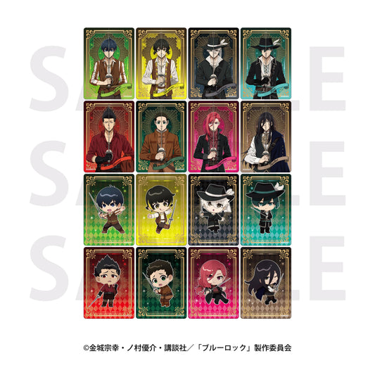 《藍色監獄》三槍士概念主題隨機透明卡（全16種）【BOX／16個裝】