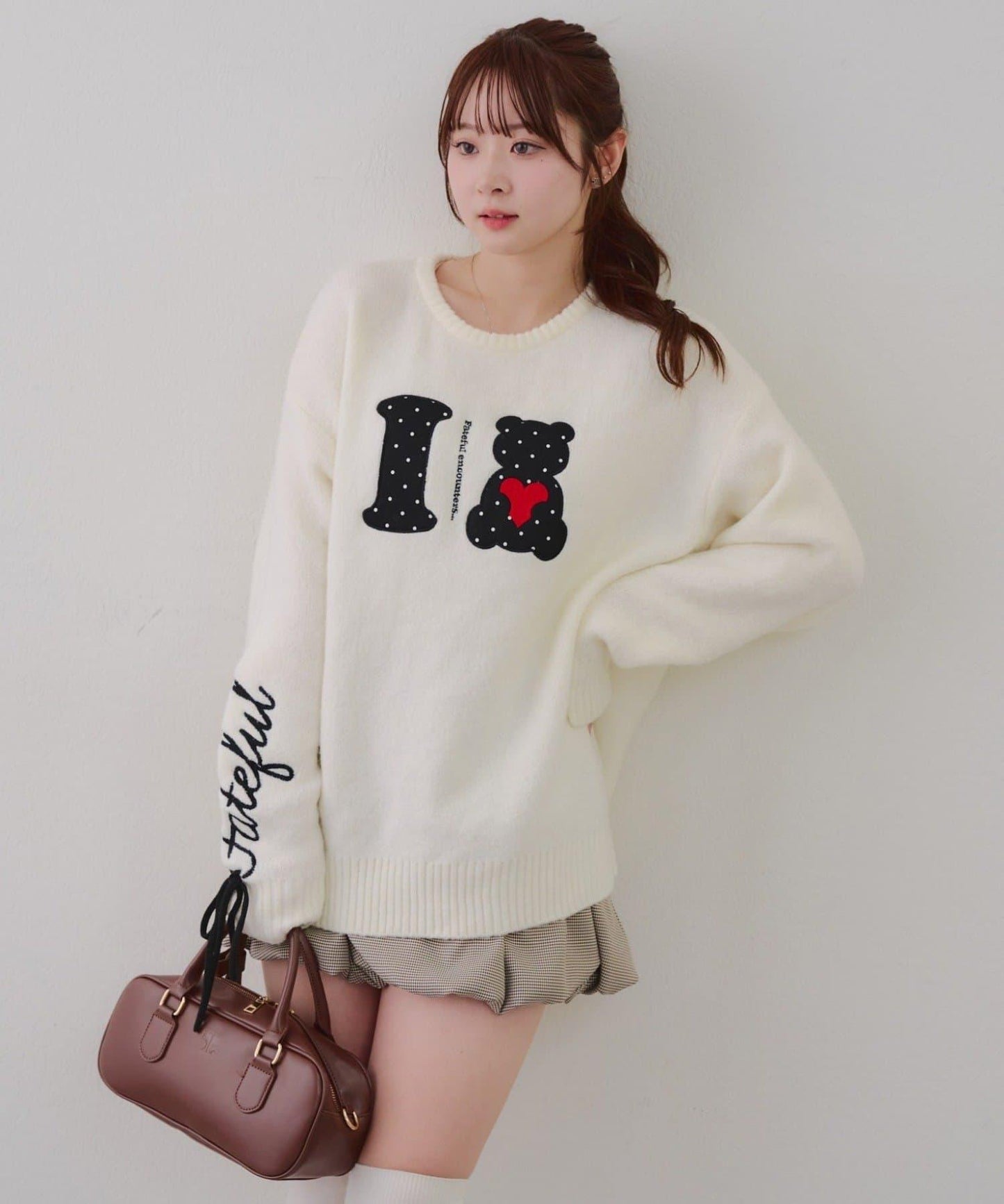 ILOVE BEAR針織套頭衫