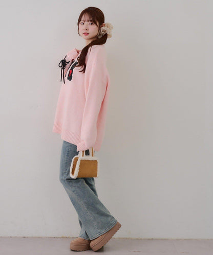 ILOVE BEAR針織套頭衫